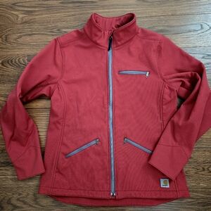 Carhartt Crimson Zip-Up Jacket